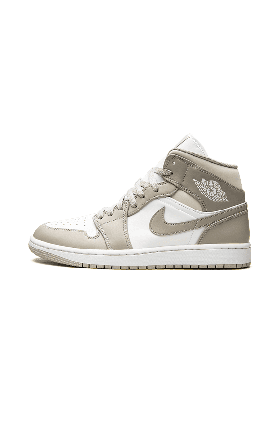 MENS Air Jordan 1 Mid "Linen / College Grey" 554724 082 from Stadium Goods