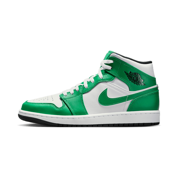 Jordan MENS Air Jordan 1 Mid "Lucky Green" DQ8426 301 from Stadium Goods