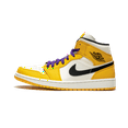 thumbnail image 1 of Jordan MENS Air Jordan 1 Mid SE "Lakers" 852542 700 from Stadium Goods, 1 of 6