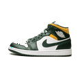 thumbnail image 1 of Jordan MENS Air Jordan 1 Mid "Sonics" 554724 371 from Stadium Goods, 1 of 8