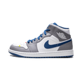 thumbnail image 1 of Jordan MENS Air Jordan 1 Mid "True Blue" DQ8426 014 from Stadium Goods, 1 of 8