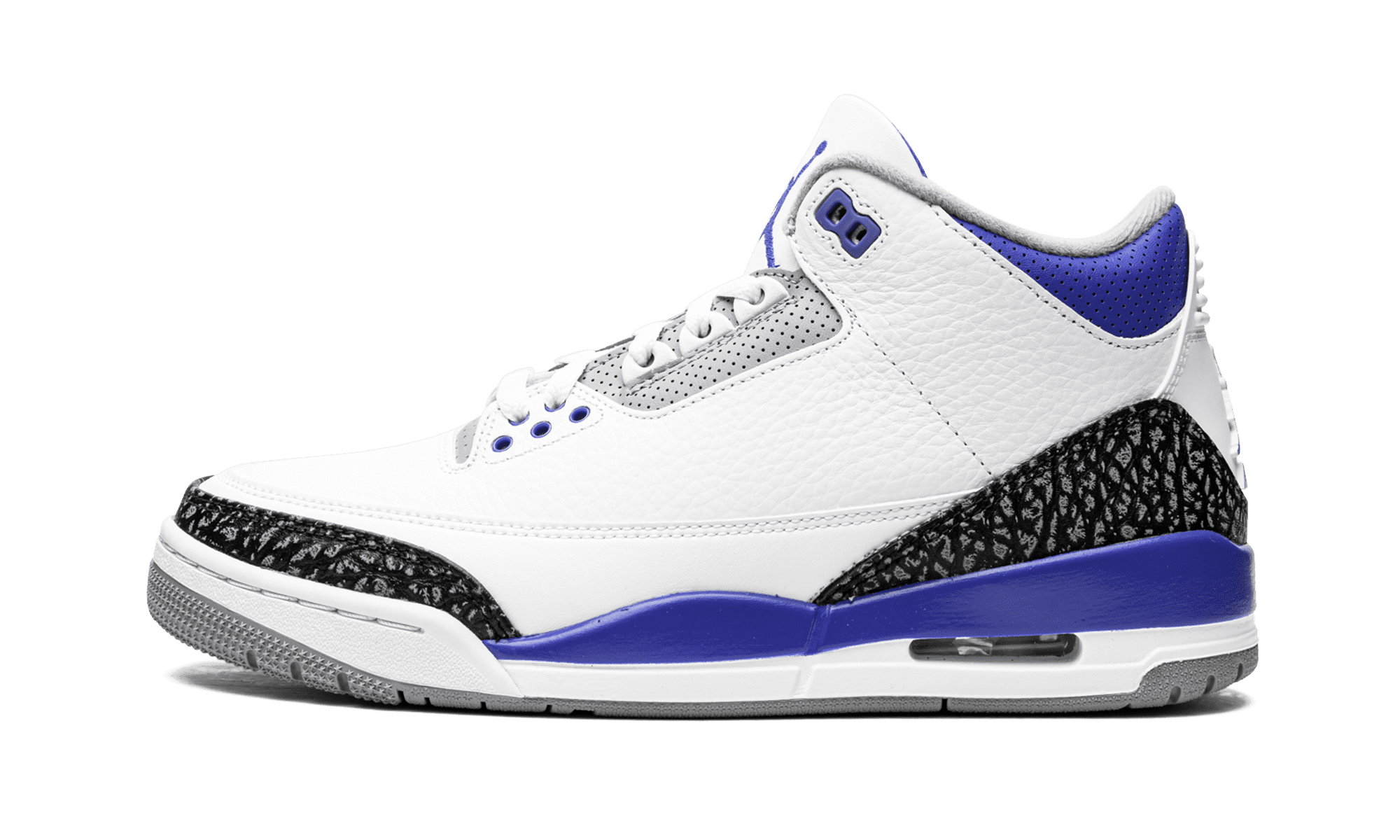 jordan retro 3 racer blue mens