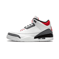 thumbnail image 1 of Jordan MENS Air Jordan 3 Retro SE DNM "Fire Red Denim" CZ6431 100 from Stadium Goods, 1 of 8