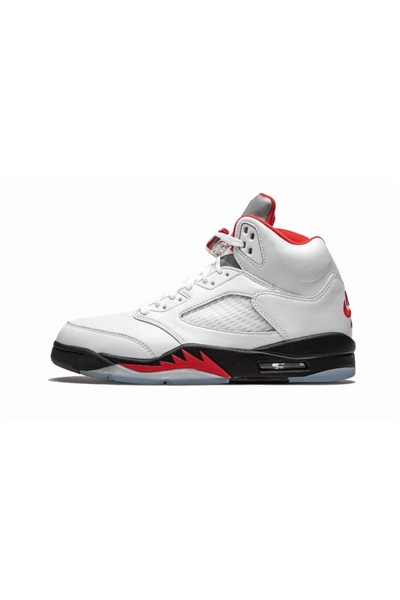 MENS Air Jordan 5 Retro "Fire Red Silver Tongue 2020" DA1911 102 from Stadium Goods