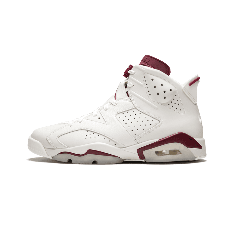 Air Jordan 6 Maroon Size 14 Mens Nike Retro White Red 384664-116 Nike Air Jordan 6 Retro Maroon 2015 384664-116 Men main image 4