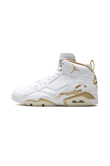 Air Jordan MVP Mens Basketball Shoes White Metallic Gold DZ4475 170 (NEW) Buy Air Jordan MVP  main image 2