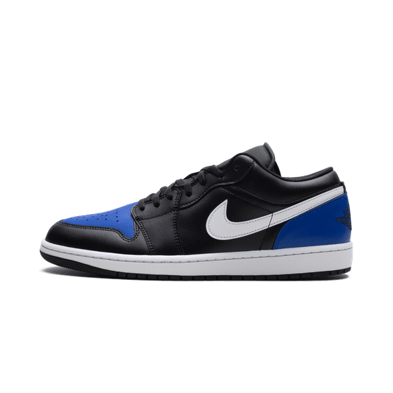 Jordan MENS Jordan 1 Low "Black Royal Toe" 553558 042 from Stadium Goods