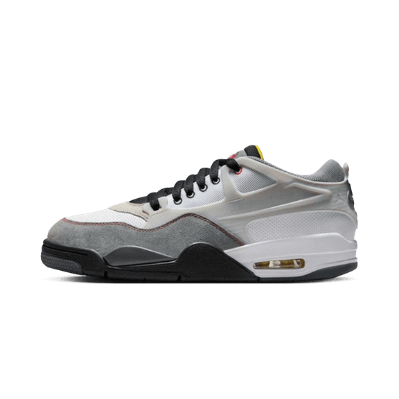 Jordan MENS Jordan 4 RM Premium "White Black Smoke Grey Fire Red" IB8052 100 from Stadium Goods