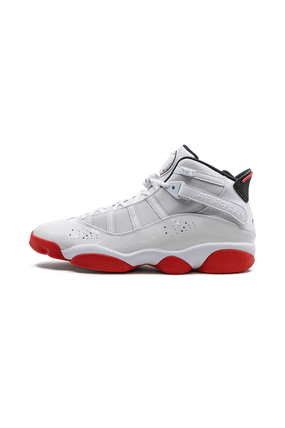 MENS Jordan 6 Rings "White / University Red" 322992 160 from Stadium Goods