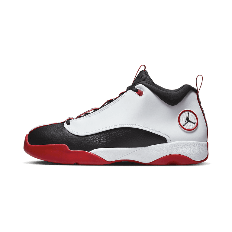 Jordan Mens Jumpman Pro Quick Basketball Shoes White/Varsity Red/Black DN3686-006] Mens Air Jordan JUMPMAN PRO  main image 2