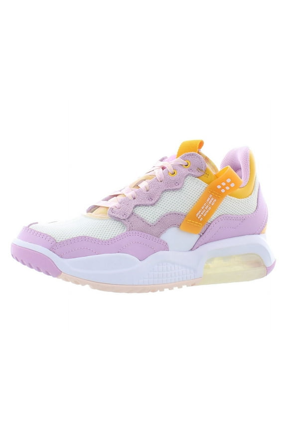 Ma2 GS Girls Shoes Size 5.5, Color: White/White/Light Arctic Pink