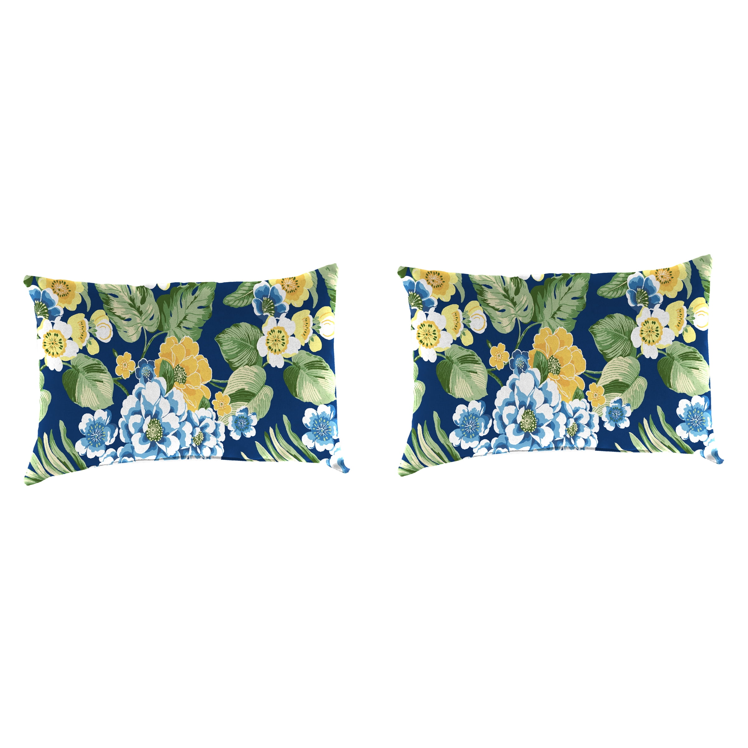 Calico Vine Green Blue Floral Throw Pillow – Land of Pillows