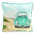 thumbnail image 1 of Jordan Manufacturing 16" x 16" Lovebug Multicolor Novelty Square Outdoor Throw Pillow with Welt, 1 of 8