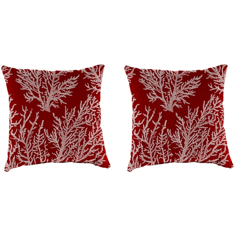 Red throw pillows walmart sales