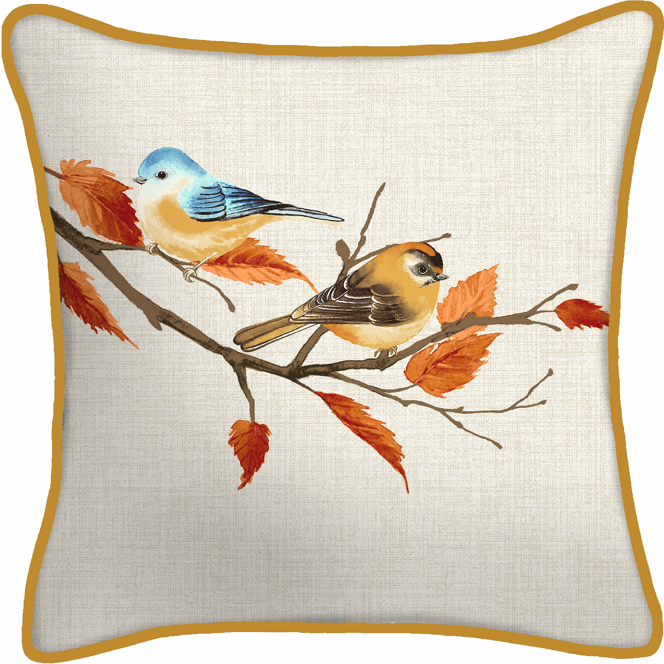 Jordan Manufacturing 16" x 16" Square Outdoor Throw Pillow with Welt