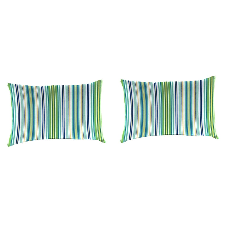 Jordan Manufacturing Islip Outdoor Toss Pillows, Cayenne, 12 Jordan Manufacturing Islip Outdoor Toss Pillows, Cayenne, 12