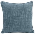 thumbnail image 1 of Jordan Manufacturing 18" x 18" Hatched Sage Solid Square Decorative Throw Pillow with Welt, 1 of 5
