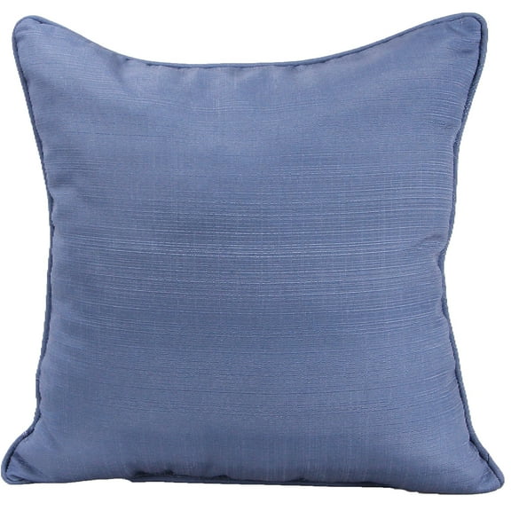 Jordan Manufacturing 18" x 18" Multicolor Ladybug Daisy Floral Square Reversible Decorative Throw Pillow with Welt Accent