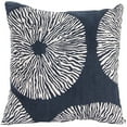 thumbnail image 1 of Jordan Manufacturing 18" x 18" Navy Sea Urchin Nautical Square Reversible Decorative Throw Pillow, 1 of 5