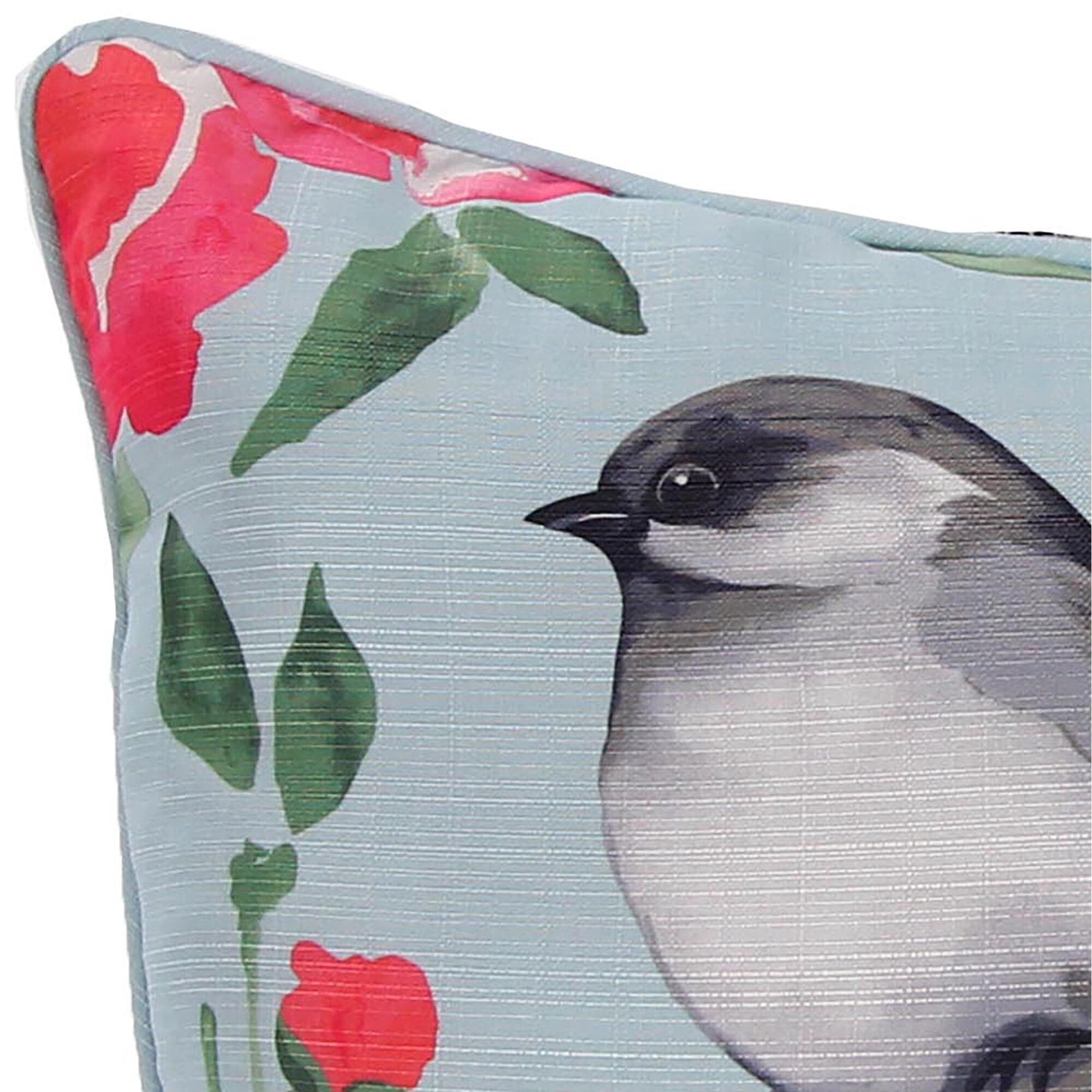 Jordan Manufacturing 18" x 18" Square Knife Edge Decorative Throw Pillow Multi-Color