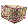 thumbnail image 1 of Jordan Manufacturing 20" x 20" Square Outdoor Pouf Ottoman with Flange, 1 of 10