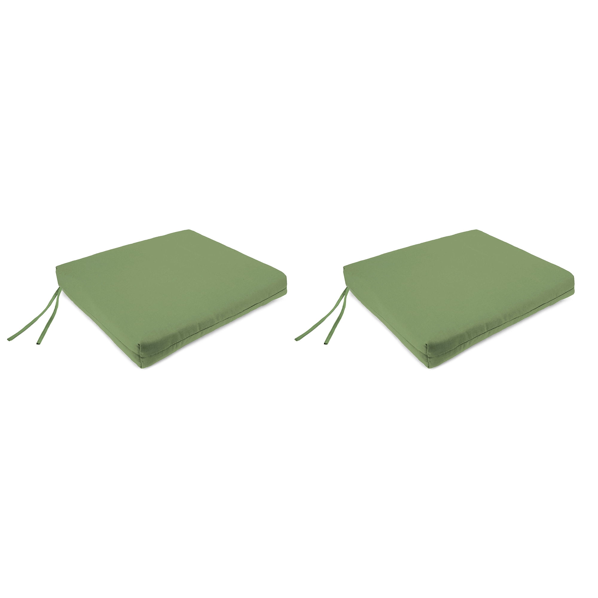 Verde Green Polyester Outdoor Chair Pad Seat Cushion Set