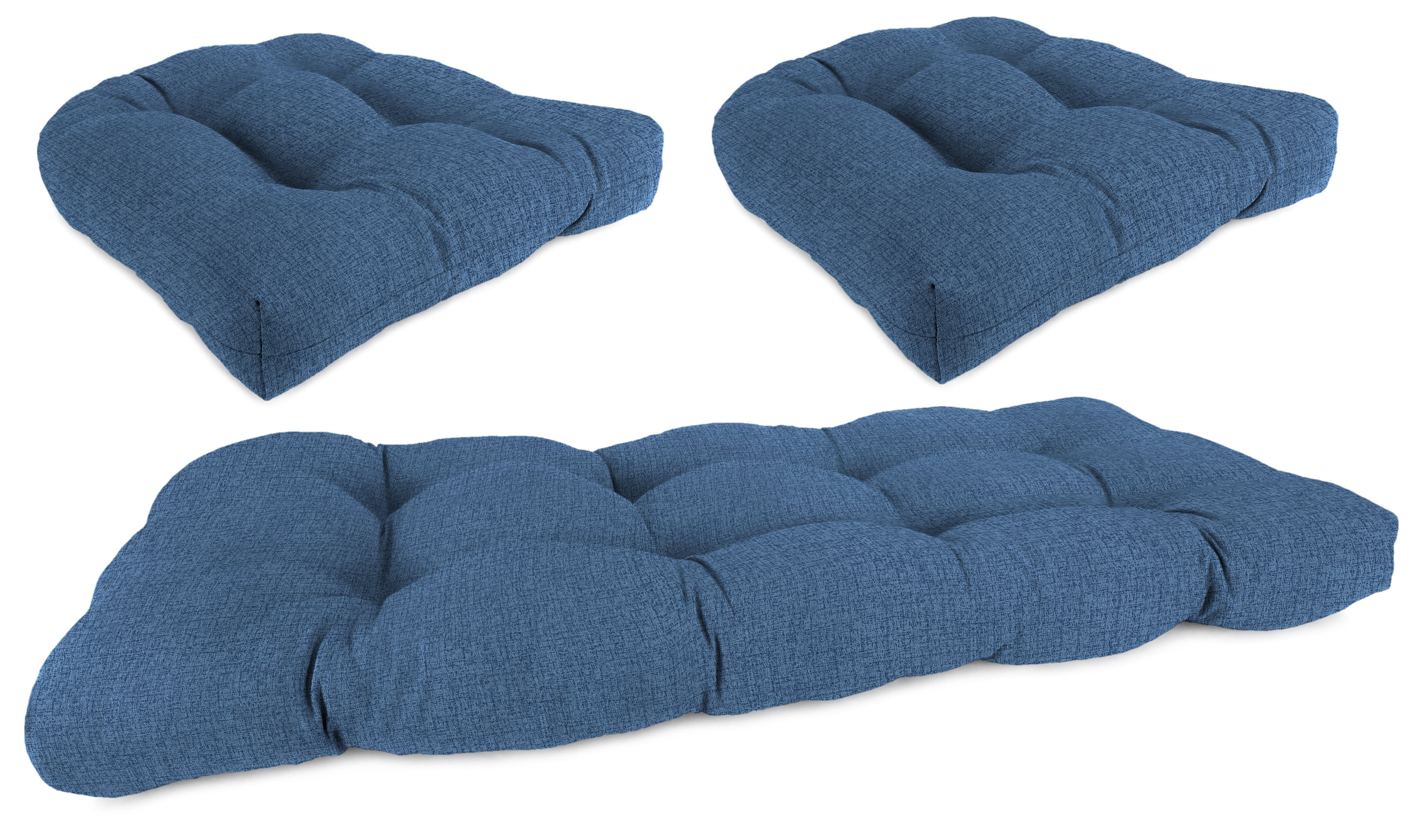 Tufted Wool Seat Cushion