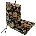 thumbnail image 1 of Jordan Manufacturing 44" x 22" Rectangular Outdoor Chair Cushion with Ties and Hanger Loop, 1 of 15