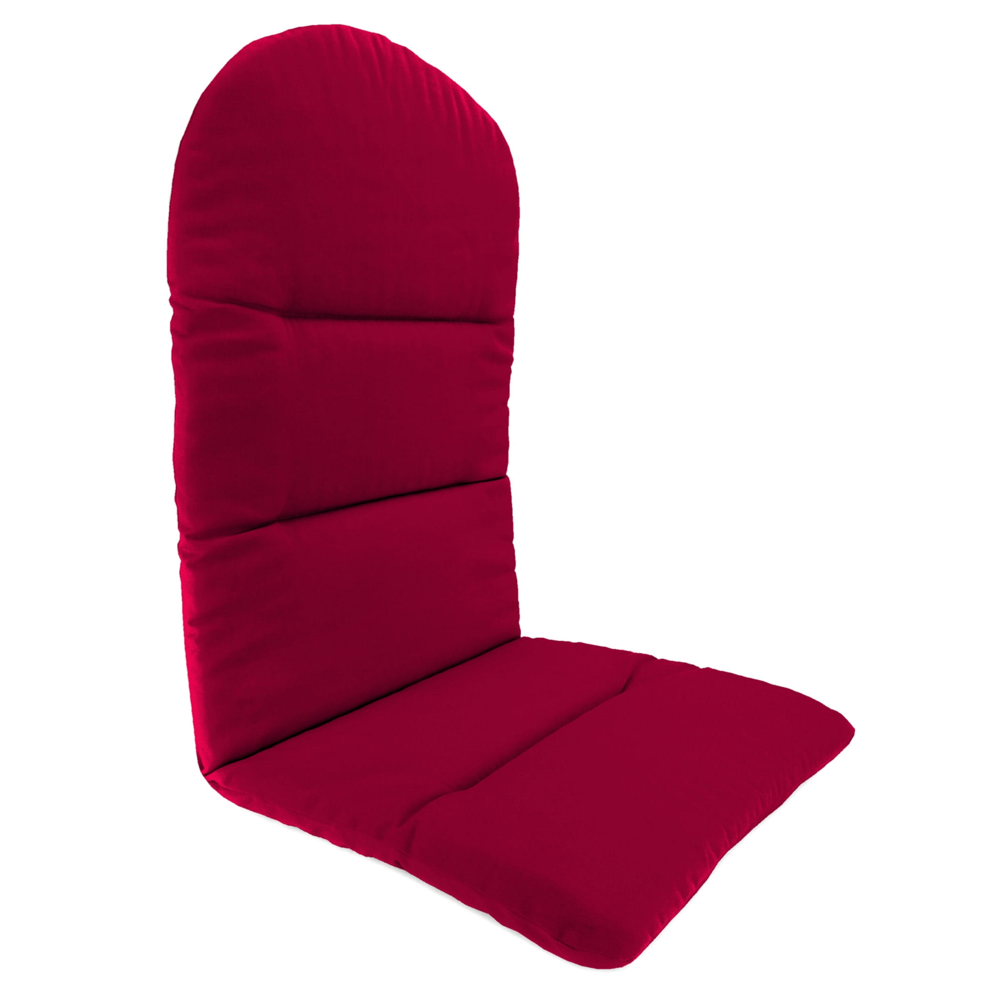Jordan Manufacturing 49" x 20.5" Barn Red Solid Rectangular Outdoor Adirondack Chair Cushion with Back Strap