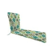 thumbnail image 1 of Jordan Manufacturing 74" x 22" Rectangular Outdoor Chaise Lounge Cushion with Ties, 1 of 9