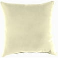 thumbnail image 1 of Jordan Manufacturing Sunbrella 16" x 16" Canvas Beige Solid Square Outdoor Throw Pillow, 1 of 9