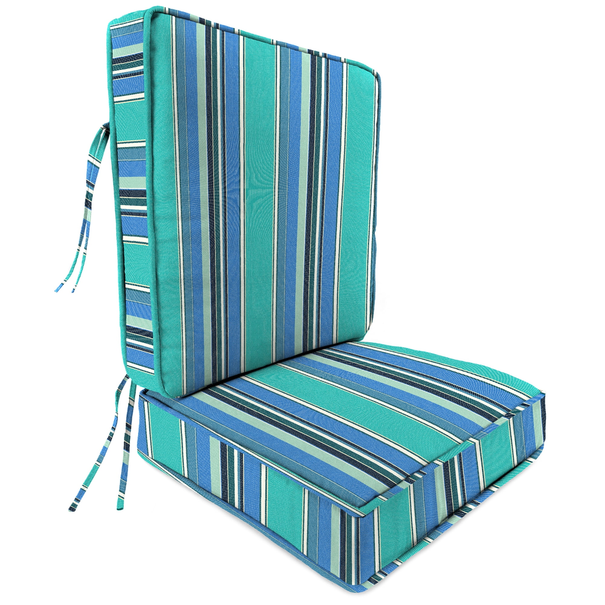 Jordan Manufacturing Sunbrella 2 Piece 45" x 22" Dolce Oasis Multicolor ...
