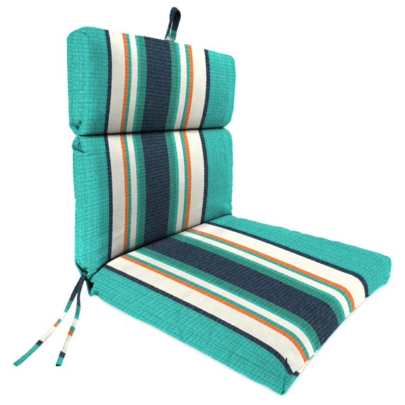 Jordan Manufacturing Sunbrella 22W x 44D in. Token Surfside Outdoor Chair Cushion