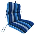 thumbnail image 1 of 45" x 22" Rectangular Outdoor Chair Cushion with Ties and Hanger Loop, 1 of 9