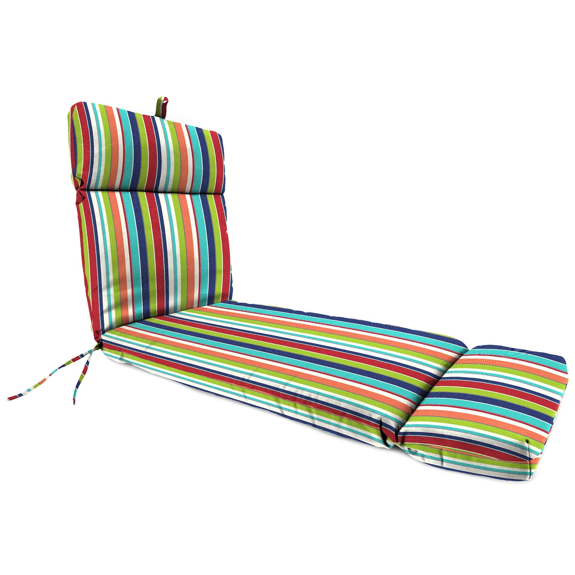 Jordan Manufacturing Sunbrella 72" x 22" Multicolor Stripe Outdoor