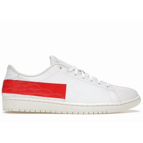 Jordan Men's 1 Centre Court White University Red Shoes, from StockX