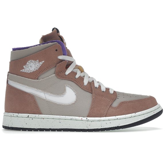 Jordan Men's 1 High Zoom Air CMFT Fossil Stone Shoes, from StockX