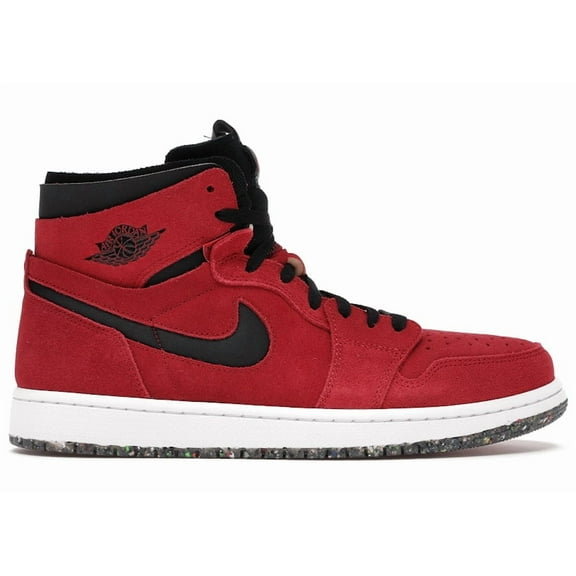 Jordan Men's 1 High Zoom Air CMFT Red Suede Shoes, from StockX