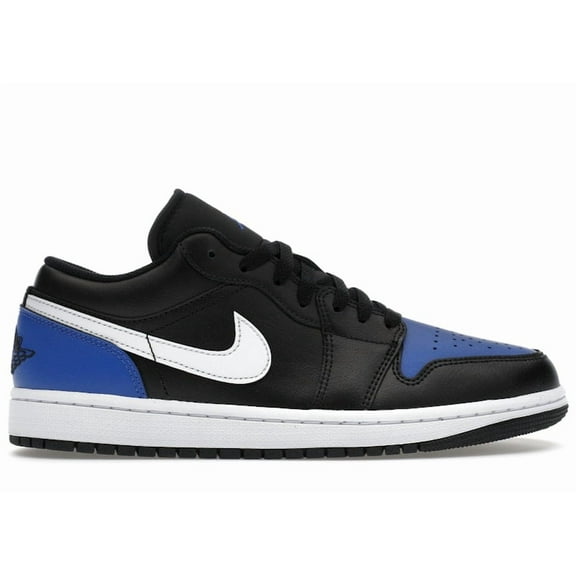 Jordan Men's 1 Low Black Royal Toe Basketball Shoes, from StockX