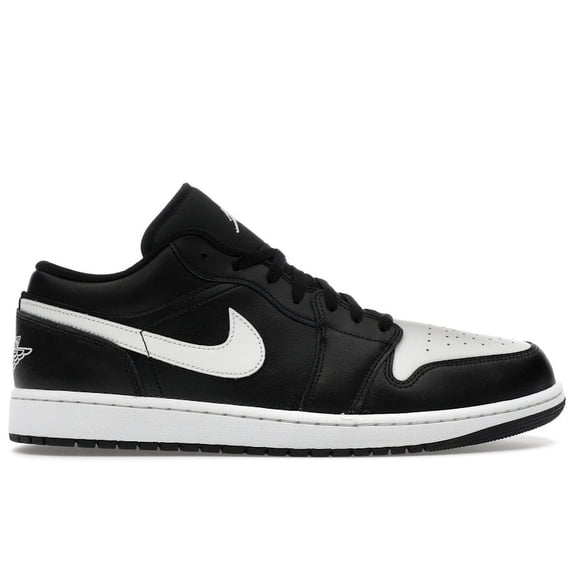 Jordan Men's 1 Low Black Summit White Basketball Shoes, from StockX