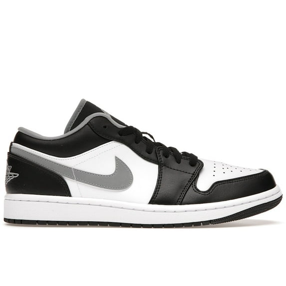 Jordan Men's 1 Low Black White Grey Basketball Shoes, from StockX