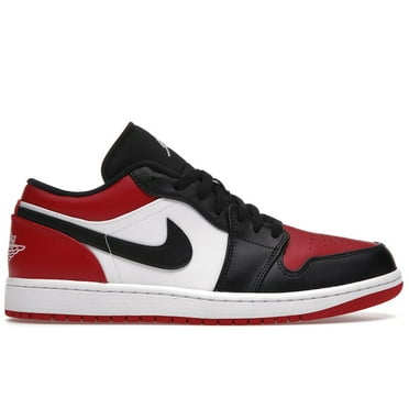 Jordan Men's 1 Low Bred Toe Basketball Shoes, from StockX
