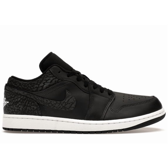 Jordan Men's 1 Low SE Black Elephant Basketball Shoes, from StockX
