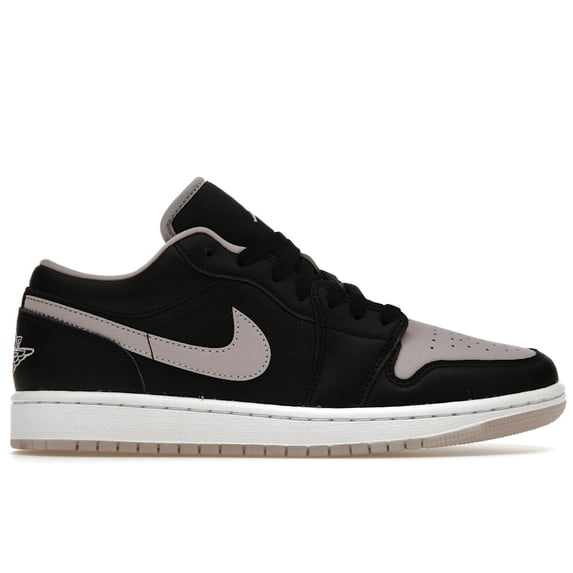 Jordan Men's 1 Low SE Black Iced Lilac Basketball Shoes, from StockX