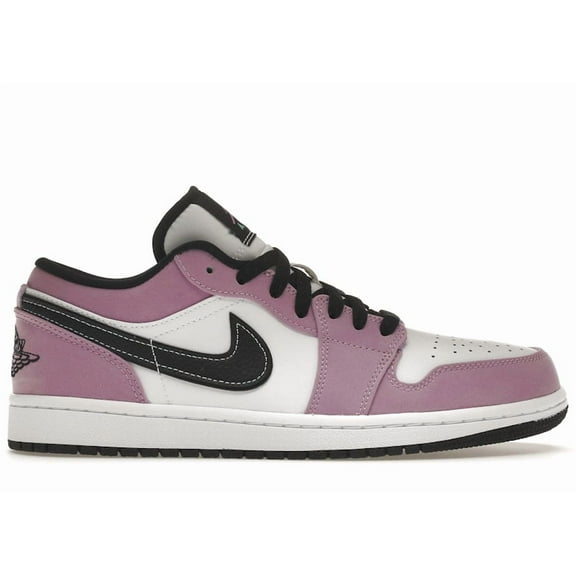 Jordan Men's 1 Low SE Violet Shock White Black Shoes, from StockX