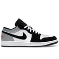 thumbnail image 1 of Jordan Men's 1 Low SE White Fire Red Black Matte Silver Basketball Shoes, from StockX, 1 of 5