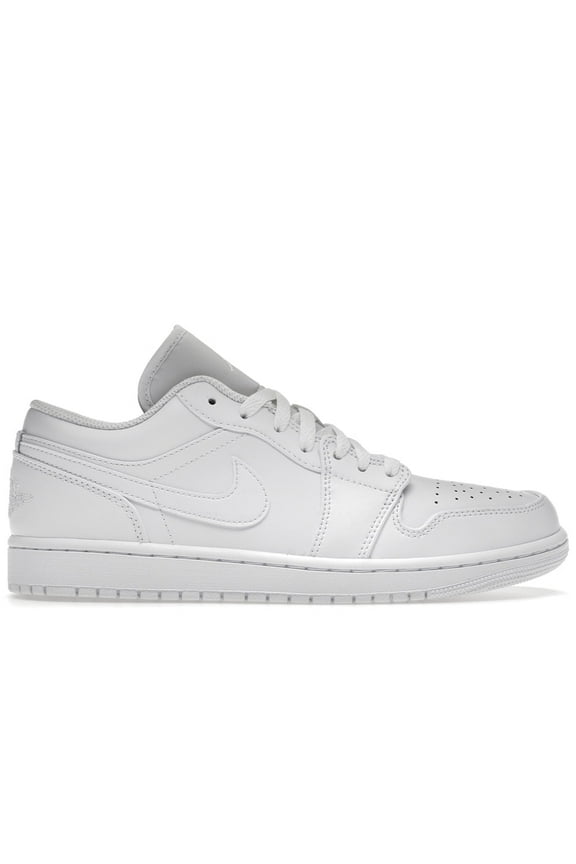 Men's 1 Low Triple White Basketball Shoes, from StockX