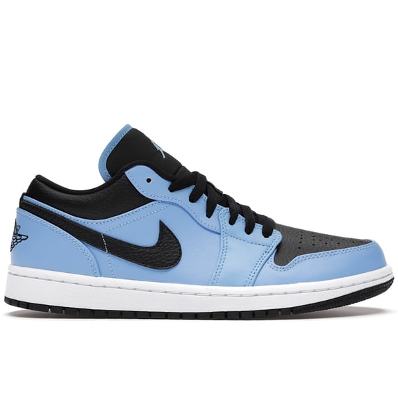 Jordan Men's 1 Low University Blue Black Shoes, from StockX