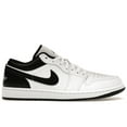 thumbnail image 1 of Jordan Men's 1 Low White Black Basketball Shoes, from StockX, 1 of 5