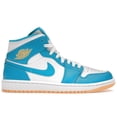 thumbnail image 1 of Jordan Men's 1 Mid Aquatone Basketball Shoes, from StockX, 1 of 5